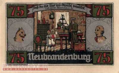 Neubrandenburg - 75  Pfennig (#SS0935_2a-3-1_UNC)
