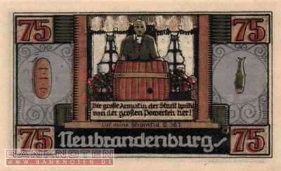 Neubrandenburg - 75  Pfennig (#SS0935_2a-3-3_UNC)