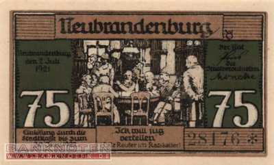 Neubrandenburg - 75  Pfennig (#SS0935_2a-3-3_UNC)