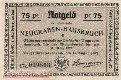 Neugraben-Hausbruch - 75  Pfennig (#SS0939_1a-3_UNC)