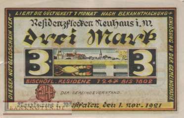 Neuhaus (Westfalen) - 3  Mark (#SS0945_2-3_F)