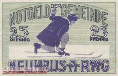 Neuhaus am Rennweg - 25  Pfennig (#SS0948_2a-2_UNC)