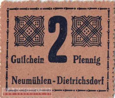 Neumühlen-Dietrichsdorf - 2  Pfennig (#SS0953_1b-2_UNC)