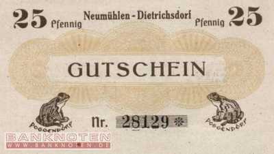 Neumühlen-Dietrichsdorf - 25  Pfennig (#SS0953_2c_UNC)