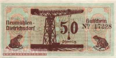 Neumühlen-Dietrichsdorf - 50  Pfennig (#SS0953_3_UNC)