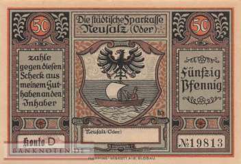 Neusalz - 50  Pfennig (#SS0960_1b-2_UNC)
