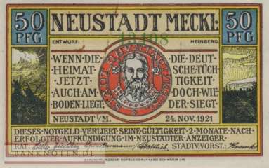 Neustadt (Mecklenburg-Schwerin) - 50  Pfennig (#SS0962_1a-1_AU)