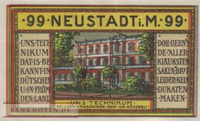 Neustadt (Mecklenburg-Schwerin) - 99  Pfennig (#SS0962_1a-3_UNC)