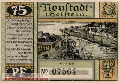 Neustadt i. Holstein - 75  Pfennig (#SS0963_1b-2-3_UNC)