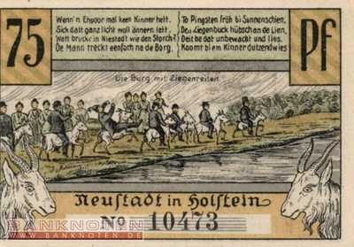 Neustadt i. Holstein - 75  Pfennig (#SS0963_1b-2-4_UNC)