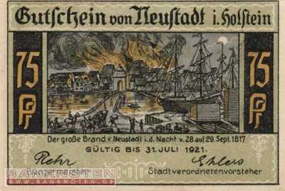 Neustadt i. Holstein - 75  Pfennig (#SS0963_1c-2-2_AU)