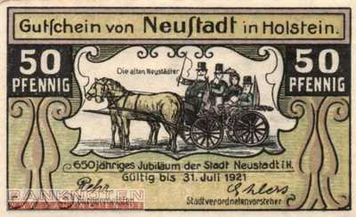 Neustadt i. Holstein - 50  Pfennig (#SS0963_2a-1_UNC)