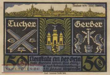Neustadt a. d. Orla - 50  Pfennig (#SS0965_2-1_AU)