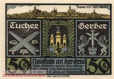Neustadt a. d. Orla - 50  Pfennig (#SS0965_2-6_UNC)