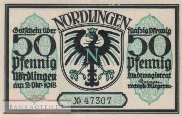 Nördlingen - 50  Pfennig (#SS0978_11-2_UNC)