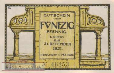 Nördlingen - 50  Pfennig (#SS0978_14-1_UNC)