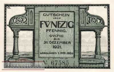 Nördlingen - 50  Pfennig (#SS0978_14-3_UNC)