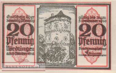 Nördlingen - 20  Pfennig (#SS0978_4a-5_UNC)