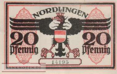Nördlingen - 20  Pfennig (#SS0978_4a-5_UNC)