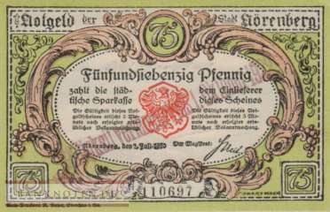 Nörenberg - 75  Pfennig (#SS0979_28_UNC)