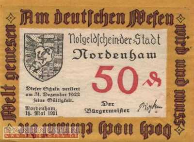 Nordenham - 50  Pfennig (#SS0982_2b-1_UNC)