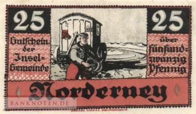 Norderney - 25  Pfennig (#SS0984_1-2_UNC)