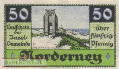 Norderney - 50  Pfennig (#SS0984_1-3_UNC)