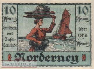 Norderney - 10  Pfennig (#SS0984_2-1_UNC)