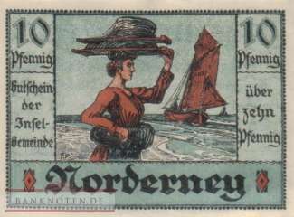 Norderney - 10  Pfennig (#SS0984_2-1_UNC)