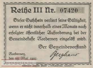 Norderney - 25  Pfennig (#SS0984_2-2_UNC)