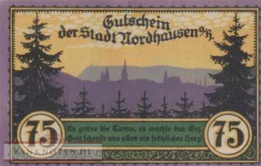 Nordhausen - 75  Pfennig (#SS0987_1a_UNC)