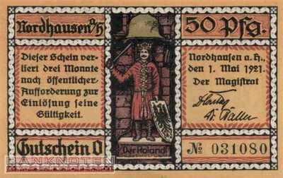 Nordhausen - 50  Pfennig (#SS0987_1f_UNC)