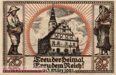 Oberglogau - 75  Pfennig (#SS0994_1b-3_UNC)