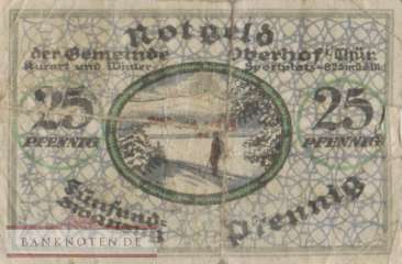 Oberhof - 25  Pfennig (#SS0996_1a-2-4_VG)