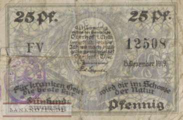 Oberhof - 25  Pfennig (#SS0996_1a-2-4_VG)