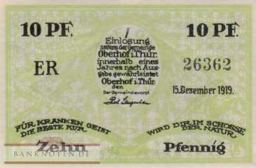 Oberhof - 10  Pfennig (#SS0996_2-1-2_UNC)