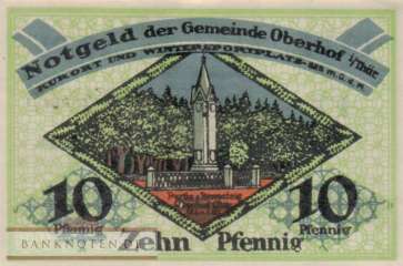 Oberhof - 10  Pfennig (#SS0996_2-1-4_AU)