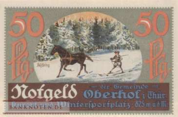 Oberhof - 50  Pfennig (#SS0996_4-3-5_UNC)