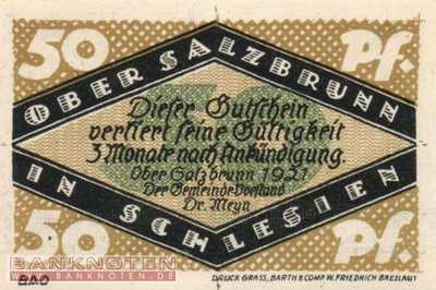 Ober-Salzbrunn - 50  Pfennig (#SS1000_1-1_UNC)