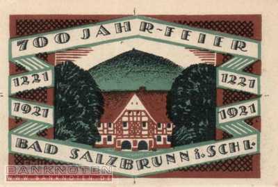 Ober-Salzbrunn - 50  Pfennig (#SS1000_1-4_UNC)