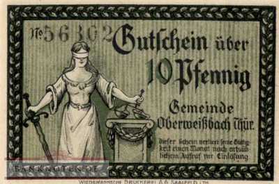 Oberweißbach - 10  Pfennig (#SS1003_1-1_UNC)