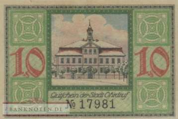 Ohrdruf - 10  Pfennig (#SS1012_1a_UNC)