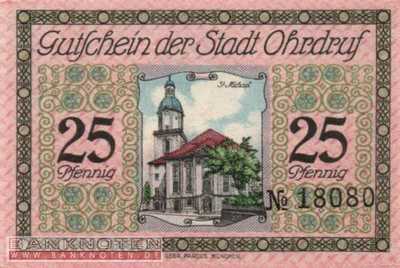 Ohrdruf - 25  Pfennig (#SS1012_2b-1_UNC)