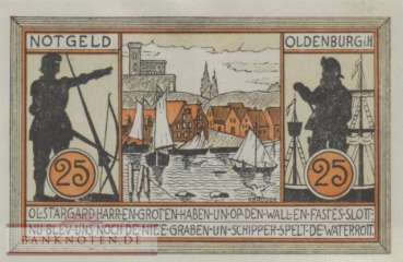 Oldenburg - 25  Pfennig (#SS1015_4-1_UNC)
