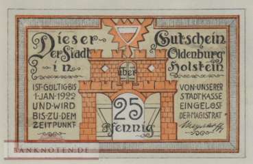 Oldenburg - 25  Pfennig (#SS1015_4-1_UNC)