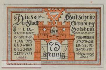 Oldenburg - 75  Pfennig (#SS1015_4-3_UNC)