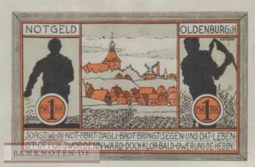 Oldenburg - 1  Mark (#SS1015_4-4_UNC)