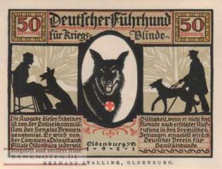 Oldenburg i. O. - 50  Pfennig (#SS1016_1a-5_UNC)