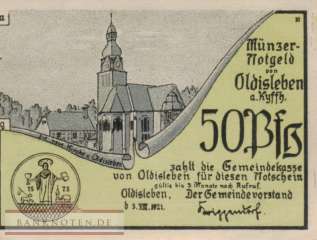 Oldisleben - 50  Pfennig (#SS1022_1a-10_UNC)