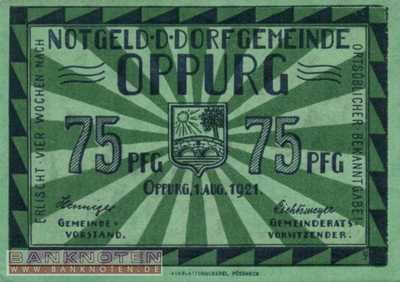 Oppurg - 75  Pfennig (#SS1023_1b-3_UNC)